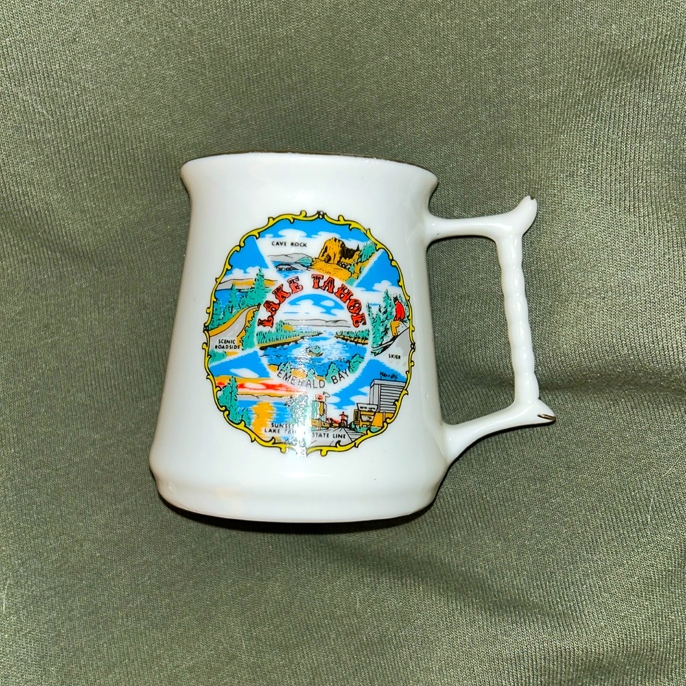 Vintage Lake Tahoe mug